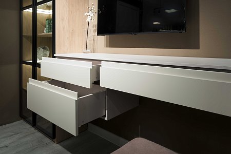 Заказать кухню Тумба под ТВ подвесная в Уфе