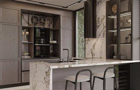 Заказать кухню Кухонный гарнитур Луна в Уфе